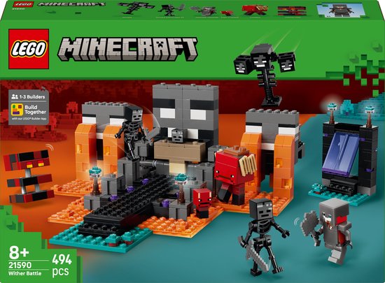LEGO Minecraft De Wither-Strijd Videogame Speelgoed voor Kinderen - 21590 van LEGO