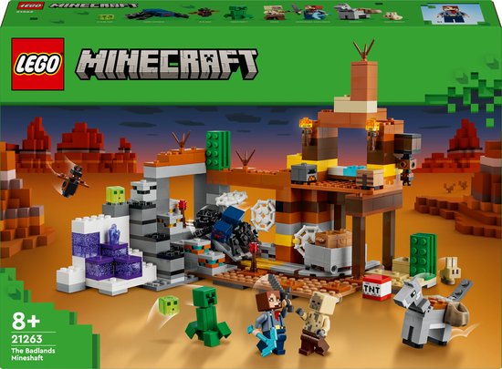 LEGO Minecraft® De woestenijmijnschacht 21263 van LEGO
