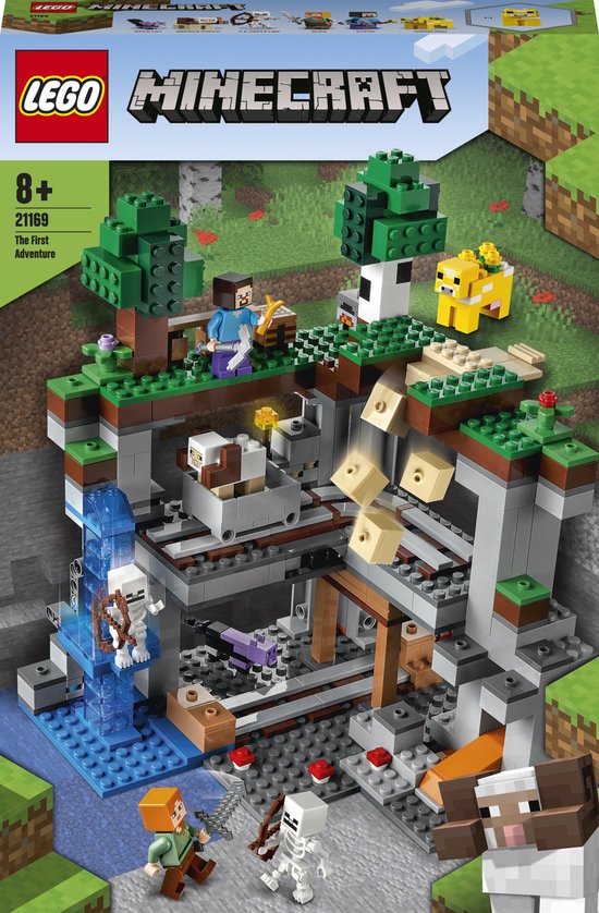 LEGO Minecraft Het Allereerste Avontuur - 21169 van LEGO