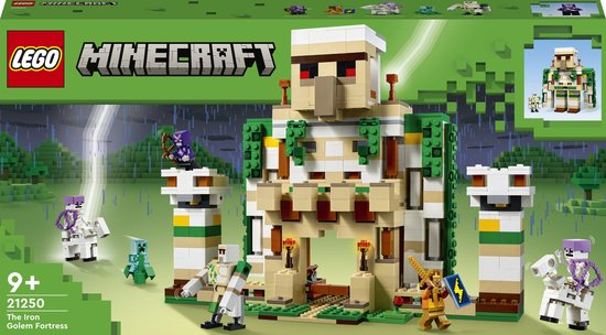 LEGO Minecraft Het ijzergolemfort- 21250 van Merkloos