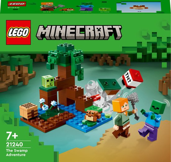 LEGO Minecraft Het Moerasavontuur Bouwset - 21240 van LEGO