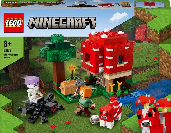 LEGO Minecraft Het Paddenstoelenhuis - 21179 van LEGO