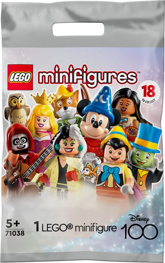 LEGO Minifiguren 100 jaar Disney Verrassingszakje Set - 71038 van LEGO