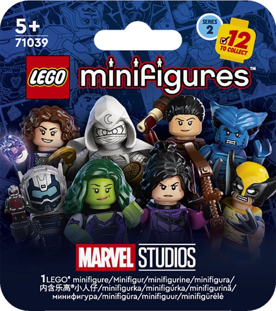 LEGO Minifiguren Marvel Serie 2 Set met 1 van de 12 Figuren - 71039 van LEGO