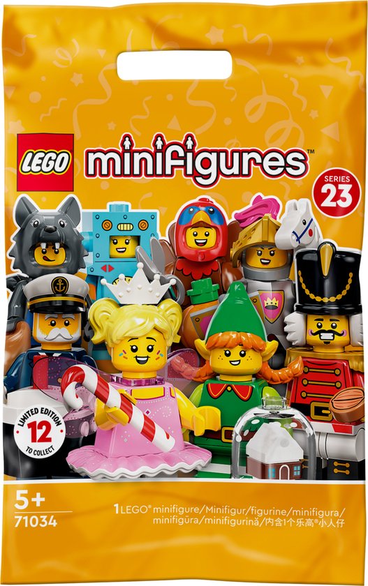 LEGO Minifigures Serie 23 – 1 stuks -71034 van LEGO