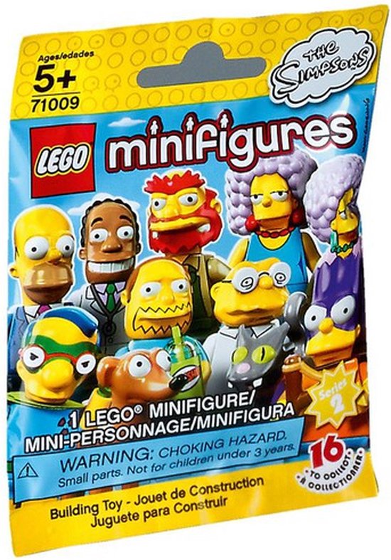 LEGO Minifigures The Simpsons Serie 2 - blindbag met 1 collectible minifiguur uit 2015 - 71009 van LEGO