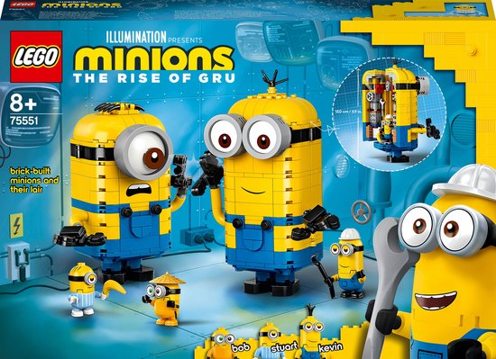 LEGO Minions Minions-figuren van Stenen en hun Schuilplaats - 75551 van LEGO