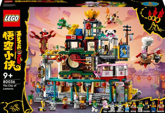 LEGO Monkie Kid™ - De Lantaarnstad - 80036 van LEGO