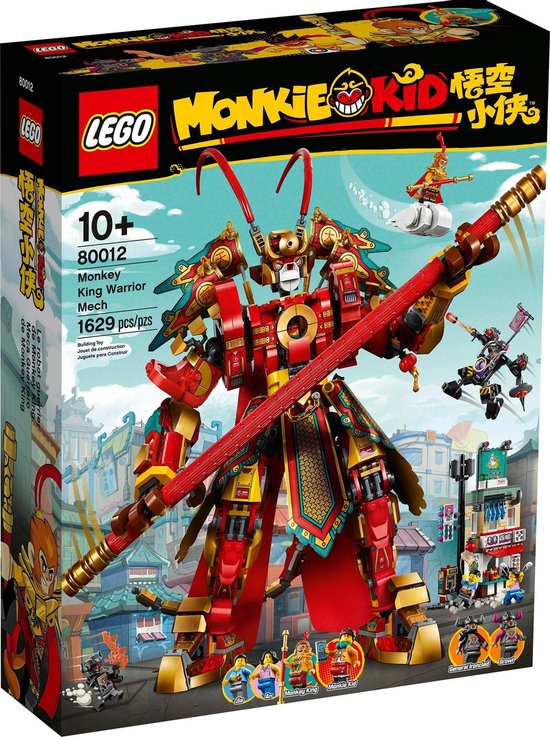 LEGO Monkie Kid™ Monkey King mechakrijger - 80012 van LEGO