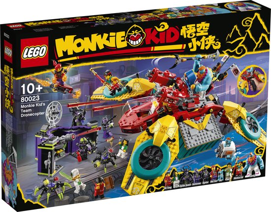 LEGO Monkie Kid 's team dronecopter - 80023 van LEGO