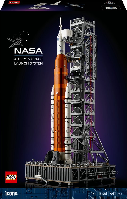 LEGO NASA Artemis lanceerplatform - 10341 van Merkloos