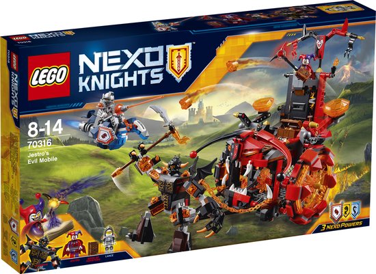 LEGO NEXO KNIGHTS Jestro’s Evil Mobile - 70316 van LEGO