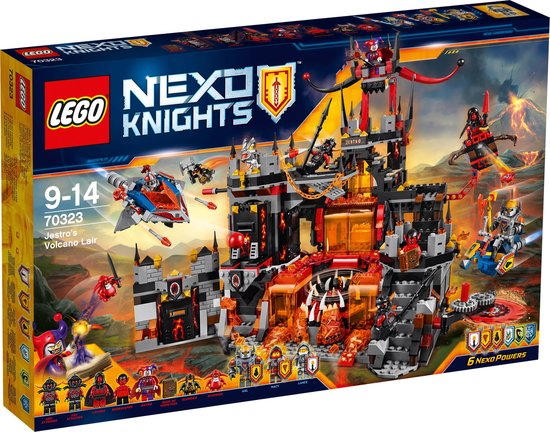 LEGO NEXO KNIGHTS Jestro's Vulkaanbasis - 70323 van LEGO