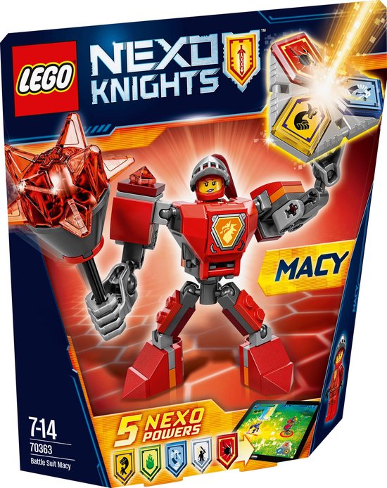 LEGO Nexo Knights Strijdharnas Macy - 70363 van LEGO
