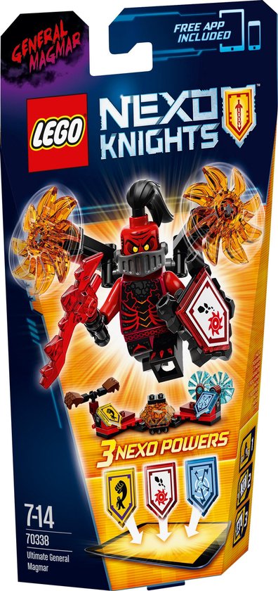 LEGO Nexo Knights Ultimate Generaal Magmar - 70338 van LEGO