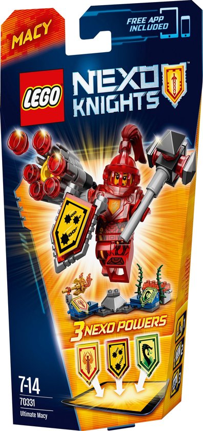 LEGO Nexo Knights Ultimate Macy - 70331 van LEGO