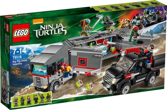 LEGO Ninja Turtles Big Rig Sneeuwontsnapping - 79116 van LEGO