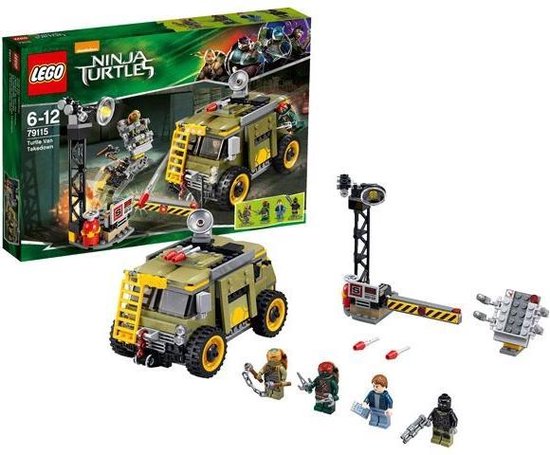 LEGO Ninja Turtles TurtleVan Onderschepping - 79115 van LEGO