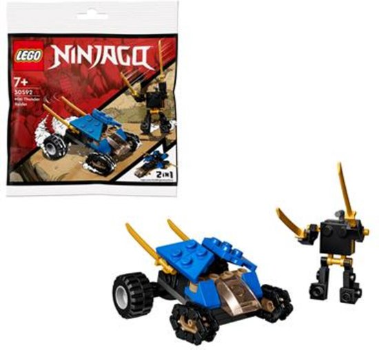LEGO Ninjago 30592 - Mini Thunder Raider Straaljager (polybag) van LEGO