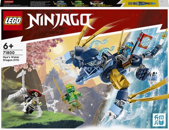 LEGO NINJAGO 71800 Nya’s Waterdraak EVO Bouwset van LEGO