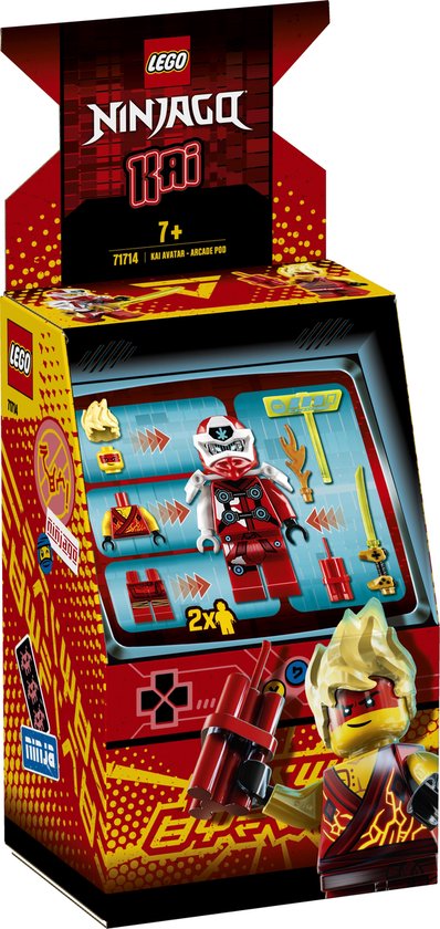 LEGO NINJAGO Arcade Pod Kai Avatar - 71714 van LEGO
