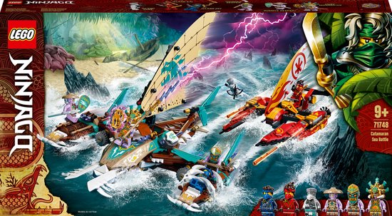 LEGO NINJAGO Catamaran Zeeslag - 71748 van LEGO