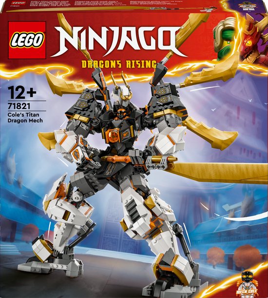LEGO NINJAGO® Cole's reusachtige drakenmecha 71821 van LEGO