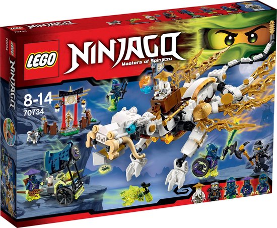 LEGO NINJAGO De Draak van Meester Wu - 70734 van LEGO