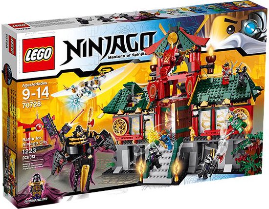 LEGO NINJAGO De Slag om Ninjago City - 70728 van Merkloos