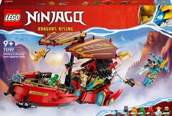 LEGO NINJAGO Destiny's Bounty – Race Tegen de Klok Set - 71797 van LEGO