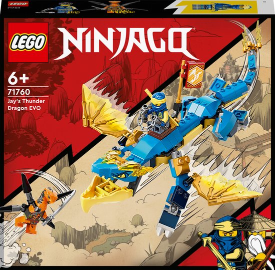 LEGO NINJAGO Jay's Bliksemdraak EVO - 71760 van LEGO