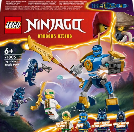 LEGO NINJAGO Jay's mecha strijdpakket - 71805 van Merkloos