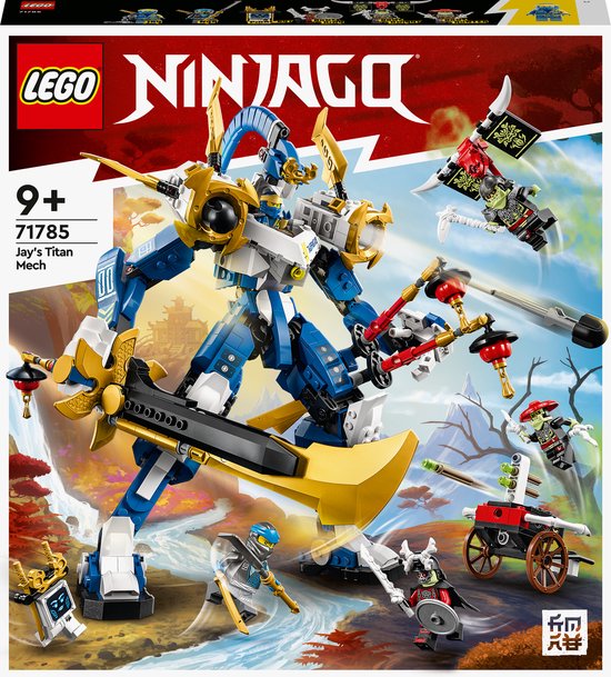 LEGO NINJAGO Jay’s Titan Mech Set met Actiefiguur - 71785 van LEGO