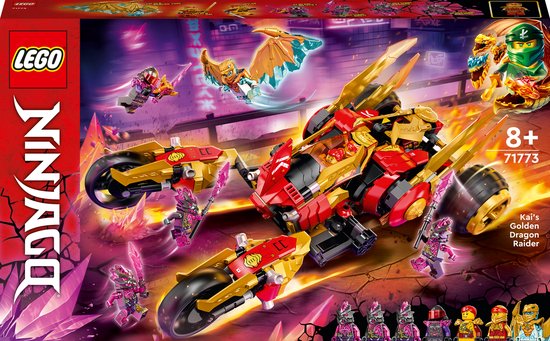 LEGO NINJAGO Kai's gouden drakenvoertuig - 71773 van LEGO