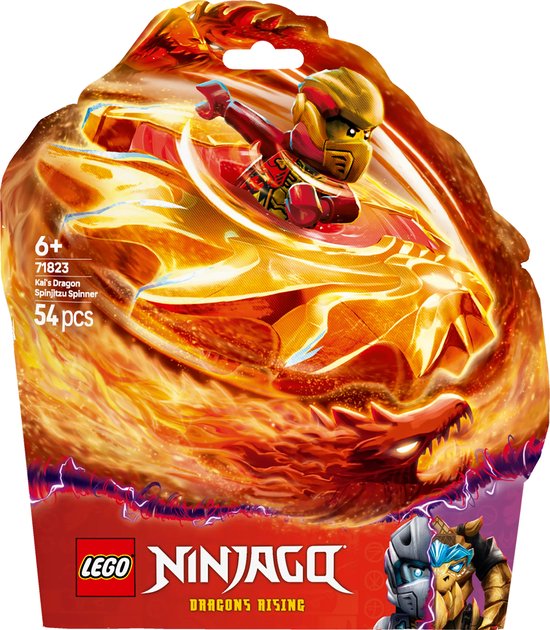 LEGO NINJAGO Kai's Spinjitzu drakenspinner actie - 71823 van LEGO