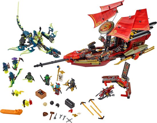 LEGO NINJAGO Laatste Vlucht van de Destiny's Bounty - 70738 van Merkloos