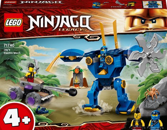 LEGO NINJAGO Legacy 4+ Jay's Electro Mecha - 71740 van LEGO