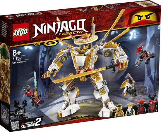 LEGO NINJAGO Legacy Gouden Mech - 71702 van Merkloos