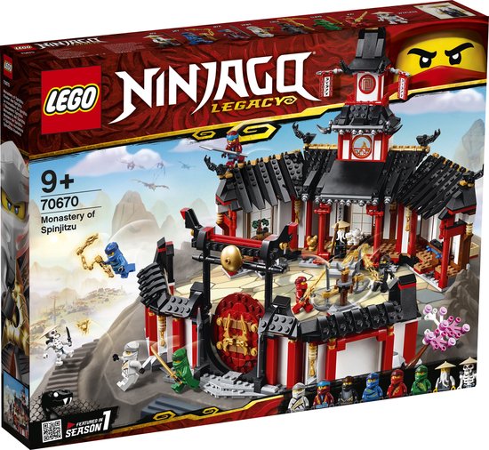 LEGO NINJAGO Legacy Het Spinjitzu Klooster - 70670 van Merkloos
