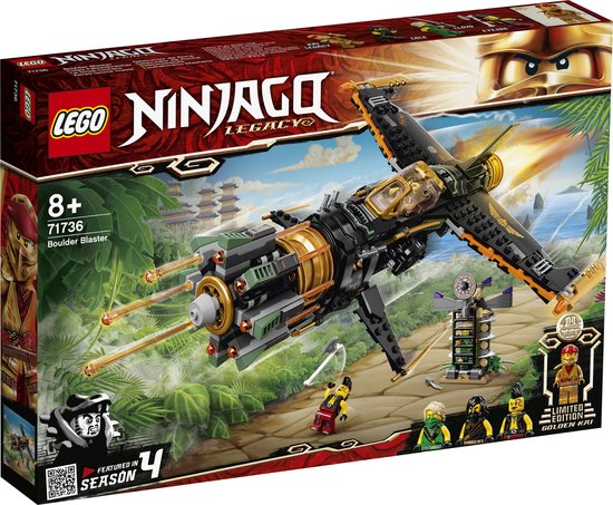 LEGO NINJAGO Legacy Rotsblok Blaster - 71736 van LEGO