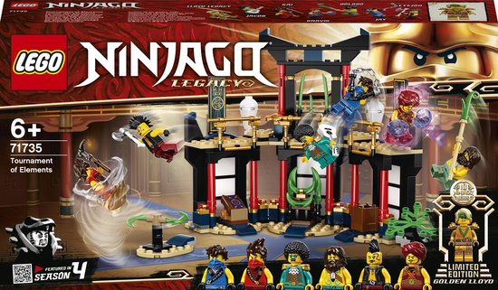 LEGO NINJAGO Legacy Toernooi der Elementen - 71735 van LEGO