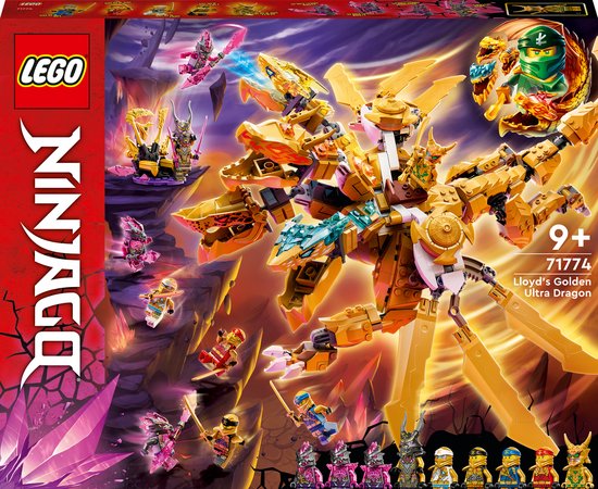 LEGO NINJAGO Lloyds Gouden Ultra Draak - 71774 van LEGO
