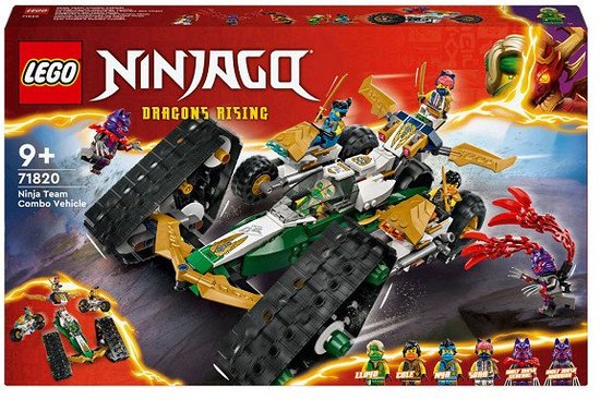 LEGO NINJAGO® Ninjateam combivoertuig 71820 van LEGO