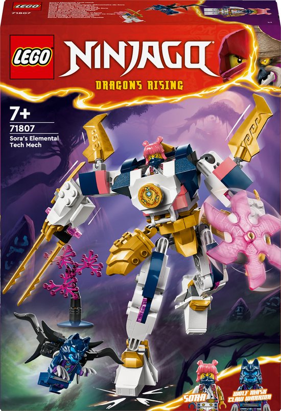 LEGO NINJAGO Sora's elementaire techmecha - 71807 van LEGO