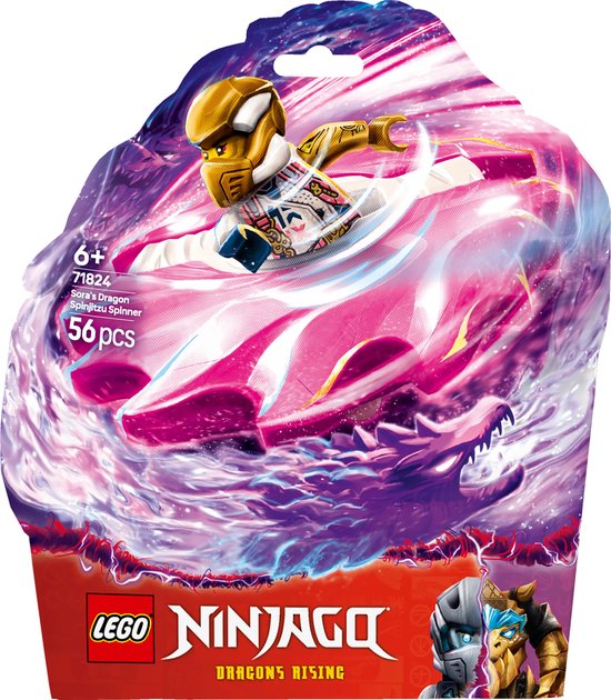 LEGO NINJAGO Sora's Spinjitzu drakenspinner actie - 71824 van LEGO