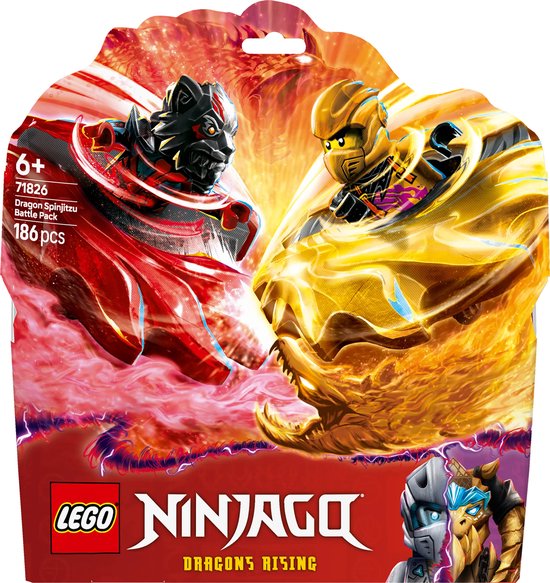 LEGO NINJAGO Spinjitzu drakenstrijdpakket actie - 71826 van LEGO