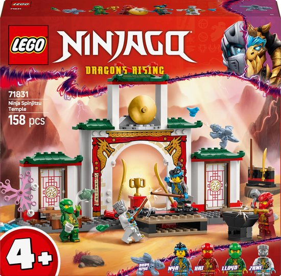 LEGO NINJAGO Spinjitzu ninjatempel actie - 71831 van LEGO