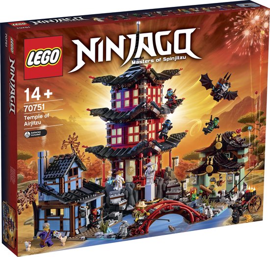 LEGO NINJAGO Tempel van Airjitzu - 70751 van Merkloos