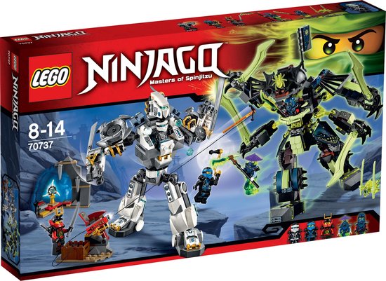 LEGO Ninjago Titanium Mecha Duel - 70737 van Merkloos