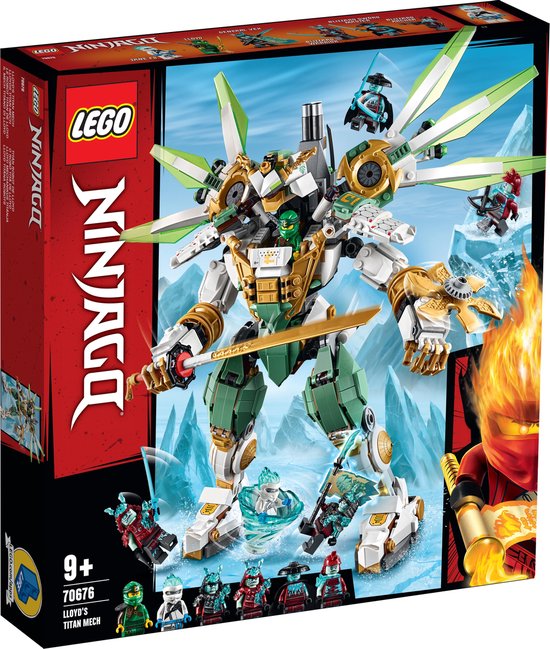 LEGO NINJAGO Titanium Mecha van Lloyd - 70676 van LEGO